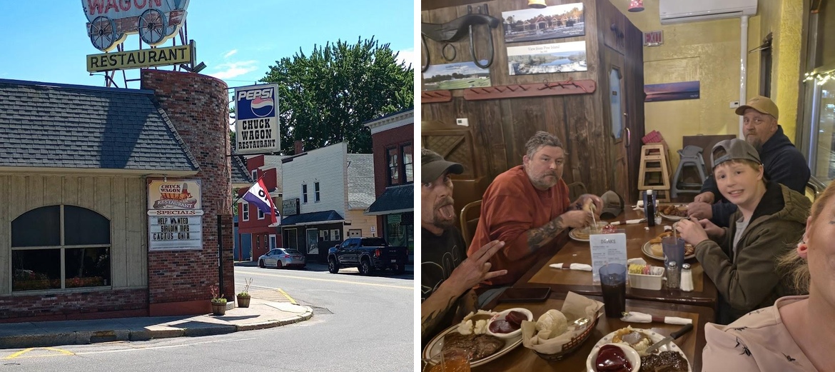 Chuck Wagon Restaurant Menu